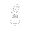 Держатель для душевой лейки AVSSS-054 AV Engineering