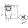 Американка прямая 3/4