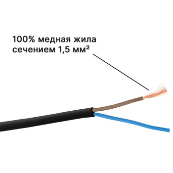 Удлинитель на катушке 30м (4 роз., 3,5кВт, б/з, ПВС 2х1,5) Юпитер