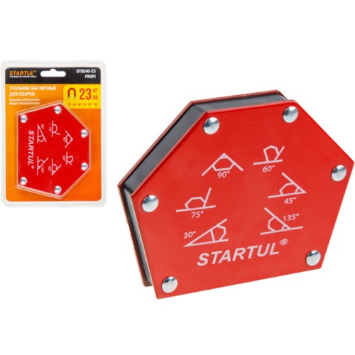 Угольник магнитный для сварки 23кг STARTUL PROFI (ST8540-23)