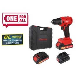 Аккум. дрель-шуруповерт WORTEX BD 2025 DLi ALL1 XLT БЕСЩЕТ, 18 В, 50 Н*м, 2х2 А*ч, БЗП 10 мм