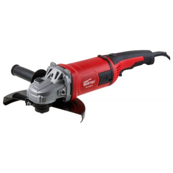 Двуручная углошлифмашина WORTEX AG 2326-2 в кор. 2100 Вт, 230 мм, 6500 об/мин., плавный пуск