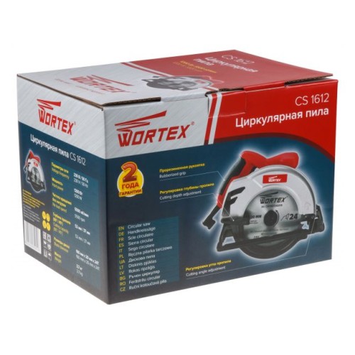 Циркулярная пила WORTEX CS 1612 1200 Вт