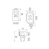 Душевая стойка AVSSS-030 AV Engineering