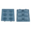 Форма для выпечки, силиконовая, прямоуг. на 6 кексов, 25.5 х 18 х 3 см, BLUESTONE, PERFECTO LINEA