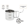 Кружка-сито для просеивания муки, нержавеющая сталь, STARCOOK, PERFECTO LINEA