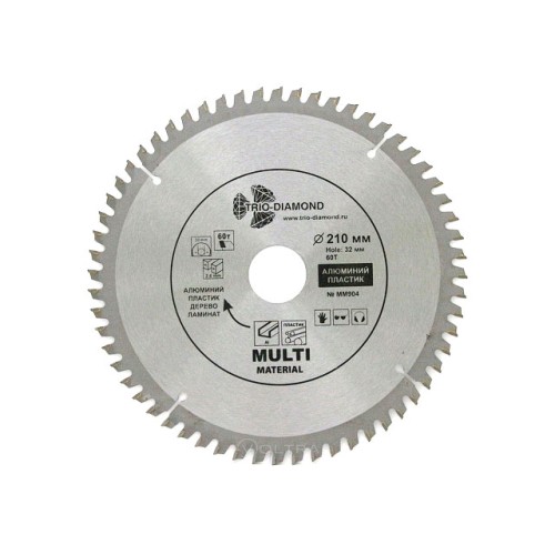 Диск пильный 210х30/32 мм 60 зуб. универсальный  Multi Material