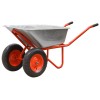 Тачка строительная ECO WB351-2 (130л, 350кг, 2 пневмоколеса 4.00-8)