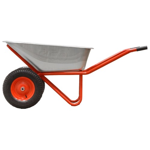Тачка строительная ECO WB351-2 (130л, 350кг, 2 пневмоколеса 4.00-8)