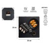 Блюдо для подачи сервировочное 30х30 см, сланец, PERFECTO LINEA