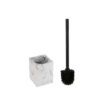 Ершик с подставкой MARBLE, белый, PERFECTO LINEA