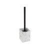 Ершик с подставкой MARBLE, белый, PERFECTO LINEA