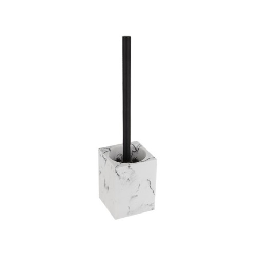 Ершик с подставкой MARBLE, белый, PERFECTO LINEA