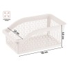 Корзинка 26х15х12 см, KLINKO, нежно-розовая, PERFECTO LINEA