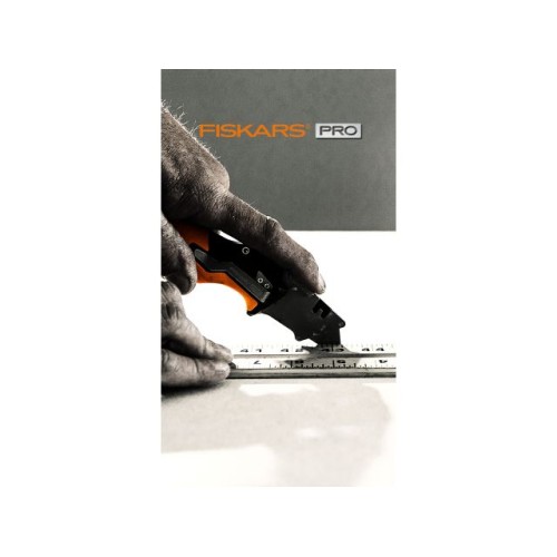 Нож строительный складной, со сменным лезвием CarbonMax FISKARS