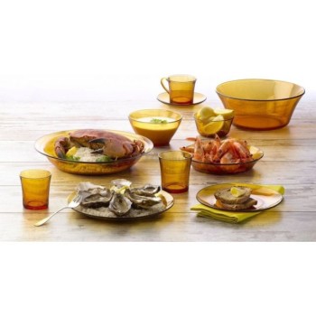 Салатник стеклянный, 105 мм, серия Lys Amber, DURALEX (Франция)