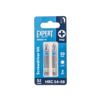 Насадка крестообразная PH2 50мм  2шт EXPERT STARTUL (SE8522-50)