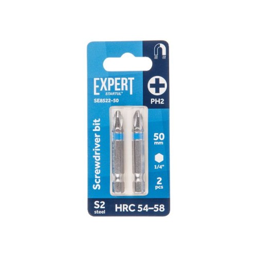 Насадка крестообразная PH2 50мм  2шт EXPERT STARTUL (SE8522-50)