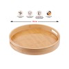 Поднос бамбуковый, круглый, 35см, BAMBOO, PERFECTO LINEA