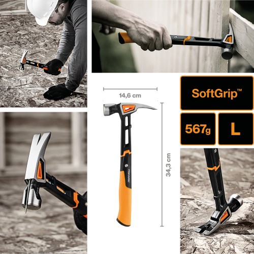 Молоток столярный L FISKARS