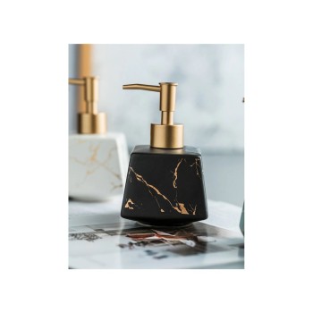 Диспенсер (дозатор) для мыла ELEGANCE, черный, PERFECTO LINEA