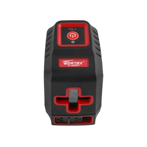 Нивелир лазерный WORTEX LL 0210-1 со штативом в кор. 2х130°, до 15 м, +/- 0.3 мм/м, красный