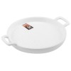 Тарелка-блюдо керамическая, 23.5х18.5х2.5 см, серия ASIAN, белая, PERFECTO LINEA