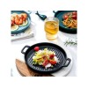 Тарелка-блюдо керамическая, 23.5х18.5х2.5 см, серия ASIAN, белая, PERFECTO LINEA