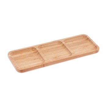 Менажница бамбуковая, 32.5х11 см, BAMBOO, PERFECTO LINEA