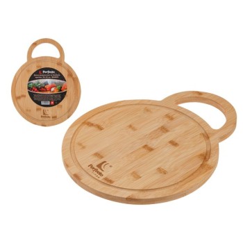 Доска разделочная из бамбука, круглая, 30 см, BAMBOO, PERFECTO LINEA