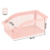 Корзинка 26х15х12 см, KLINKO, коралл, PERFECTO LINEA
