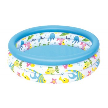 Надувной детский бассейн Coral Kids, 102х25 см, BESTWAY