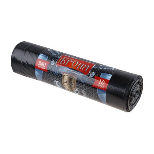 Мешки для мусора, 240 л, 10 шт, 