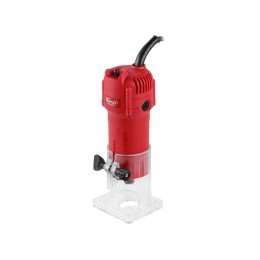Фрезер кромочный WORTEX LX MM 6016 E в кор. + аксессуары 600 Вт, цанга 6/8 мм, 30000 об/мин