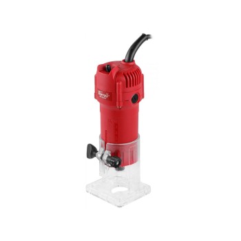 Фрезер кромочный WORTEX LX MM 6016 E в кор. + аксессуары 600 Вт, цанга 6/8 мм, 30000 об/мин
