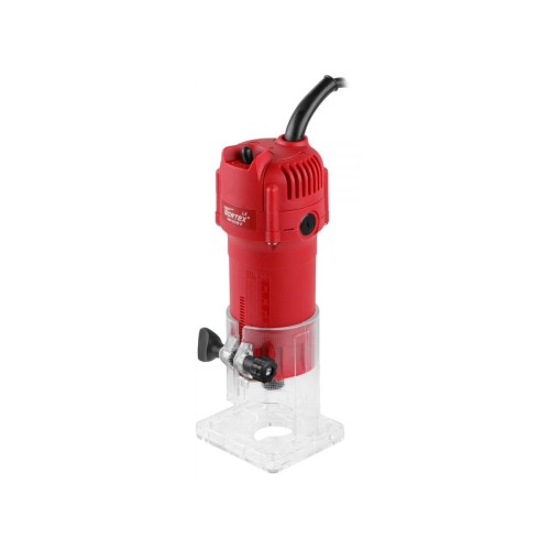 Фрезер кромочный WORTEX LX MM 6016 E + аксессуары 600 Вт, цанга 6/8 мм