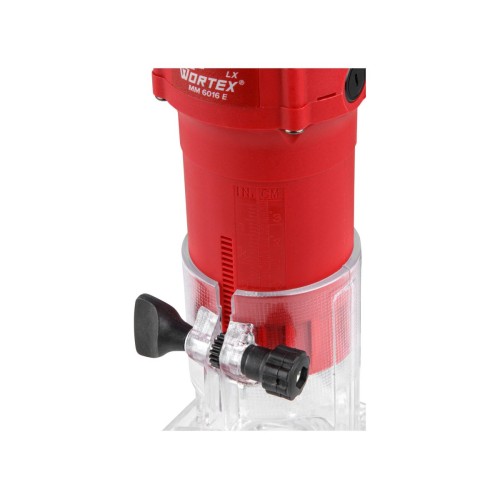 Фрезер кромочный WORTEX LX MM 6016 E + аксессуары 600 Вт, цанга 6/8 мм