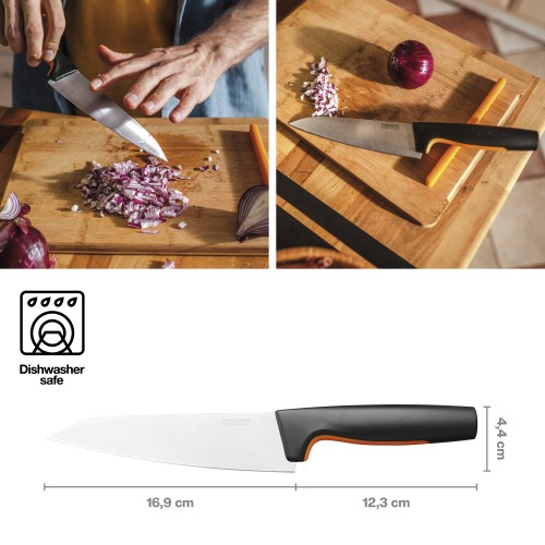 Нож поварской средний 17 см Functional Form Fiskars