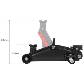 Домкрат подкатной 2т h300 STARTUL AUTO (ST8014-03)