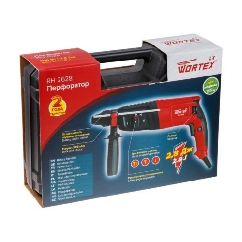 Перфоратор WORTEX LX RH 2628 800 Вт