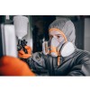 Полумаска 6500 с фильтрами 6510 А1 с предфильтрами и с держателями Jeta Safety (комплект)