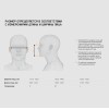 Полумаска 6500 с фильтрами 6510 А1 с предфильтрами и с держателями Jeta Safety (комплект)