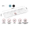 Блюдо 3-х секционное керамическое, 29.5х10х2.5 см, серия ASIAN, белое, PERFECTO LINEA