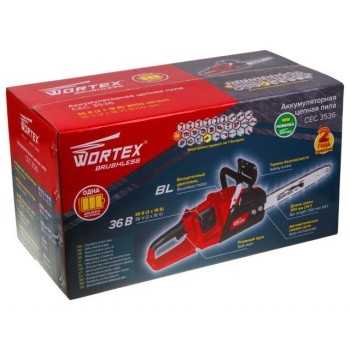 Аккум. пила цепная WORTEX CEC 3536 шина 35 см (14