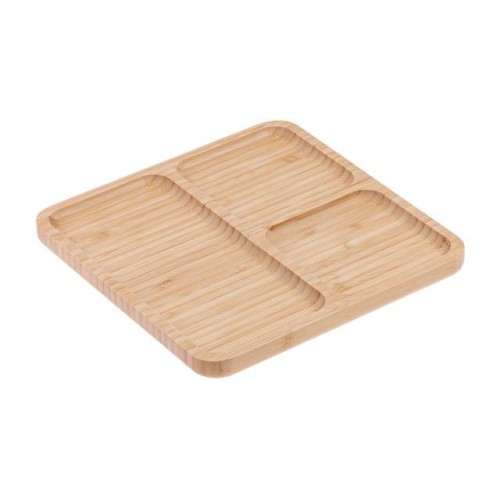 Менажница бамбуковая 22х22 см, BAMBOO, PERFECTO LINEA