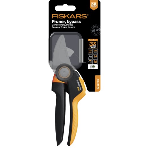 Секатор плоскостной FISKARS Xseries PowerGear M P921