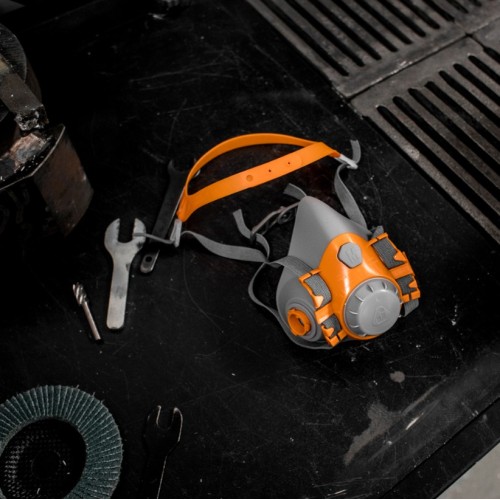 Полумаска 6500 с фильтрами P3R 2шт. Jeta Safety (комплект сварщика)
