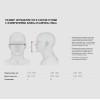 Полумаска 6500 с фильтрами P3R 2шт. Jeta Safety (комплект сварщика)
