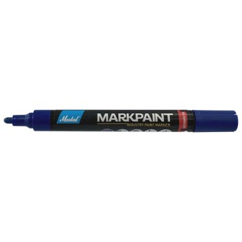 Маркер промышл. перманентный на основе жидк. краски MARKAL MARKPAINT СИНИЙ