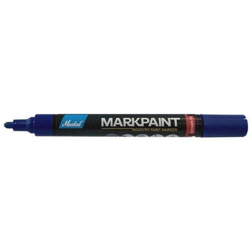 Маркер промышл. перманентный на основе жидк. краски MARKAL MARKPAINT СИНИЙ